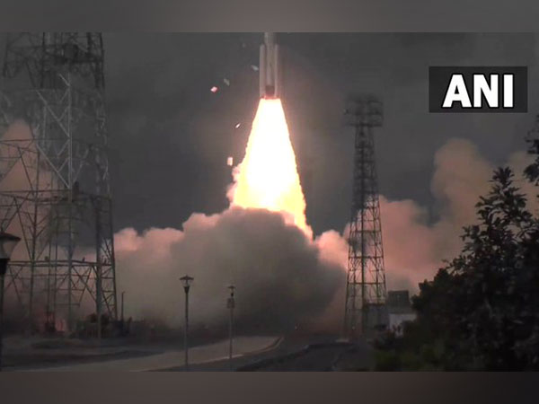 PSLV-C54 takes off from Satish Dhawan Space Centre in Sriharikota. (Photo/ANI)