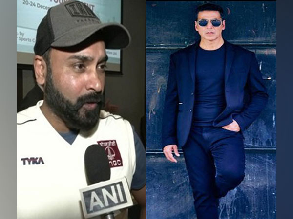 Amit Mishra and Akshay Kumar