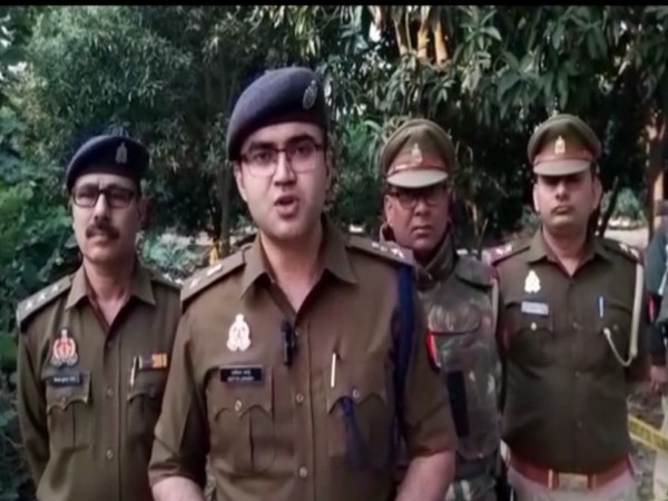 Amroha SP Aditya Langeh  (Photo/ANI)