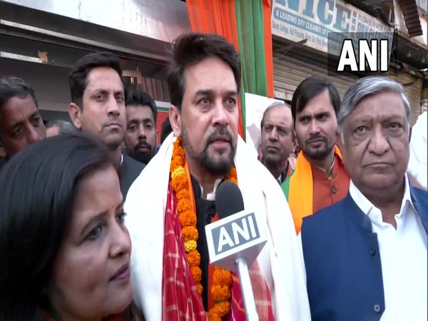 Union Sports Minister Anurag Thakur (Photo/ANI)