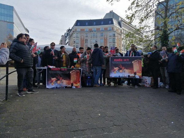  Indian Diaspora based in Belgium organized an event at Schuman roundabout in front of the European Commission in Brussels.