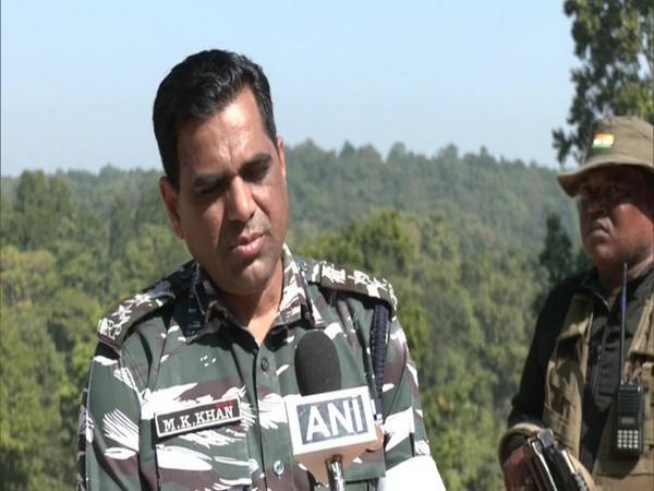Commandant CRPF, MK Khan (Photo/ANI)