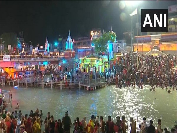 People taking holy dip in river Ganges at Haridwar (File photo)