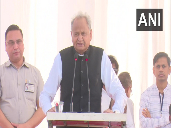 Rajasthan Chief Minister Ashok Gehlot. (Photo/ANI)