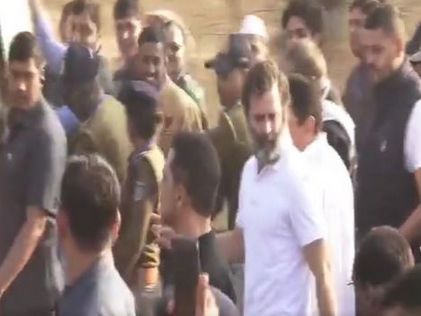 Still from the video shared by BJP leader Lokesh Parashar (Image Courtesy: Twitter)