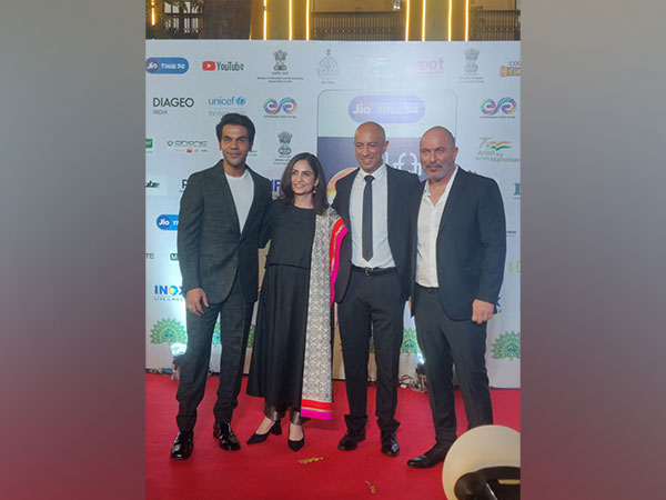 Fauda creators with Rajkummar Rao (ANI photos)