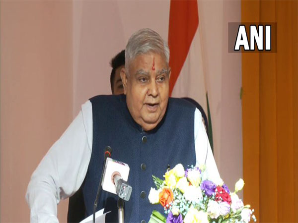 Vice President Jagdeep Dhankhar (File photo/ANI)