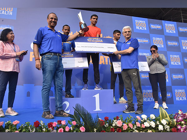 Deepak Rawat aftrer winning men's Pune Half Marathon (Image: Pune Half Marathon)