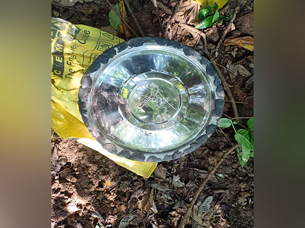 Steel container in which the IED was hidden. (Photo/ANI)