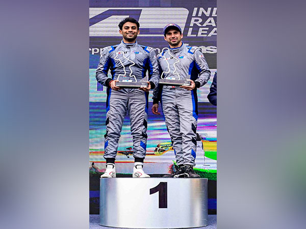 Indian Racing League winners Akhil Rabindra and Neel Jani (Image: IRL)