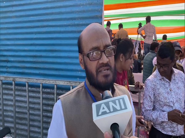 KK Mishra, Media Incharge MP Congress in Indore (Photo/ANI)