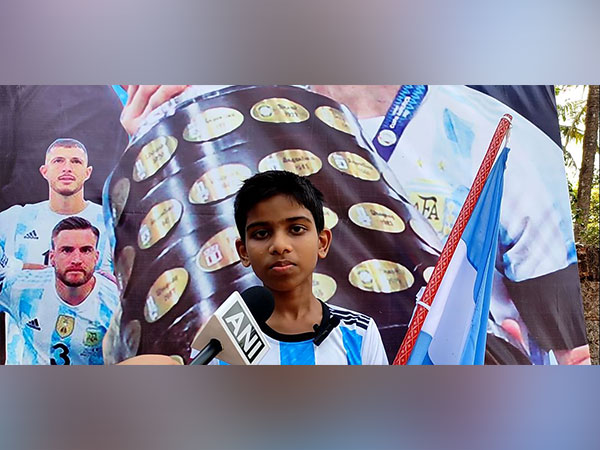 Argentina fan Nibras (Photo: ANI)