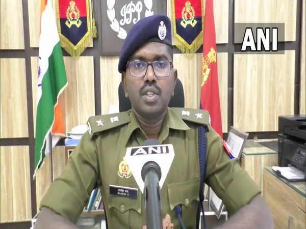 Rajesh S, SSP Jhansi (Photo/ANI)