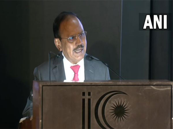 National Security Advisor Ajit Doval at an event in India Islamic Cultural Centre in New Delhi.