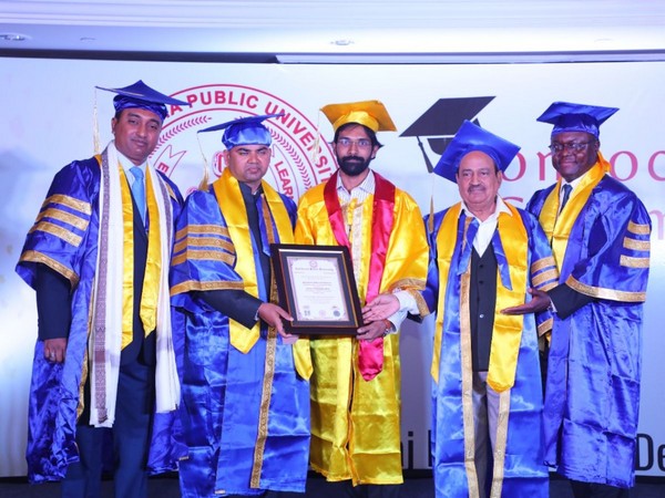 International committee bestows Renowned Optometrist and CEO of Tiya lens with honorary doctorate degree