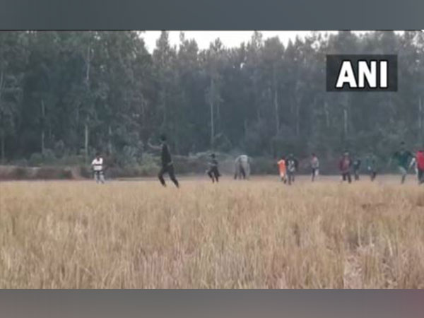 A visual from the spot. 