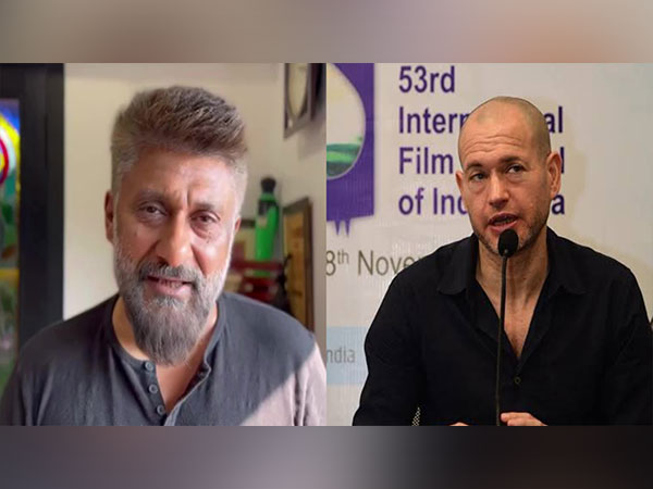 Vivek Agnihotri, Nadav Lapid (Image source: Twitter)