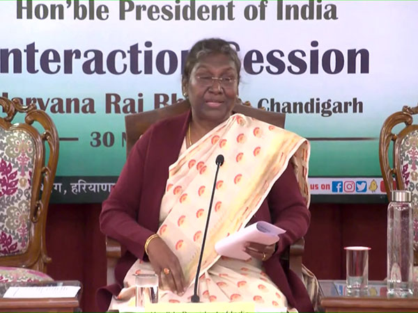 President Droupadi Murmu (Photo/ANI)