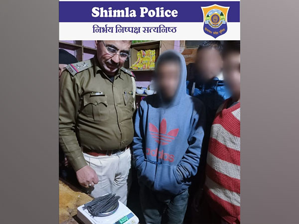 Nepali national held after recovery of 60 gm charas (Photo/Shimla Police twitter)