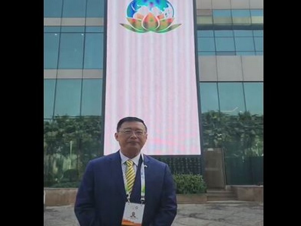 Singapore High Commissioner Simon Wong (Photo Credit: Simon Wong's Twitter)