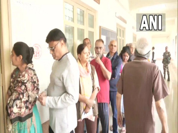 Visuals from VM Mehta College in Jamnagar (Photo/ANI)