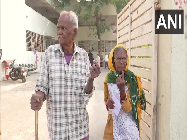 Voters at voting site (Photo/ANI)