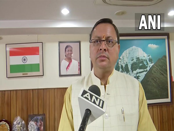 Uttarakhand Chief Minister Puskar Singh Dhami (Photo/ANI) 