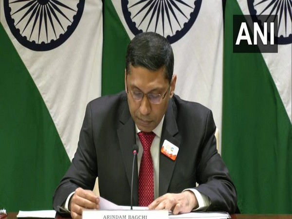 MEA spokesperson Arindam Bagchi