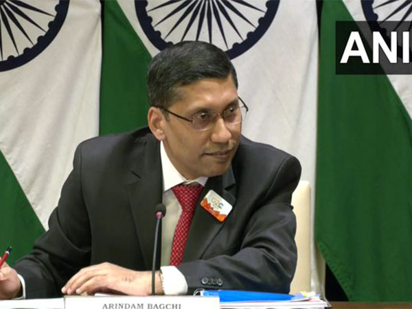 MEA Spokesperson Arindam Bagchi. (Photo: ANI)