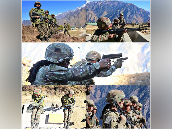 Women soldiers of Indian and US armies participating in 'Yudh Abhyas 2022' (Photo/ADG-PI Indian Army twitter)