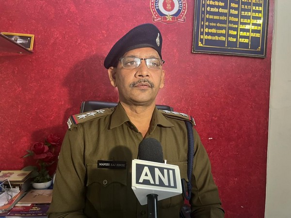 SHO Manish Raj Singh (Photo/ANI)