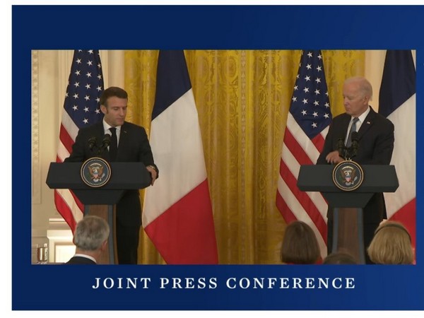US President Joe Biden and French President Emmanuel Macron