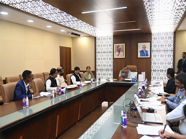 Assam Chief Minister Himanta Biswa Sarma addressing the meeting (Photo/Himanta Biswa Sarma twitter)