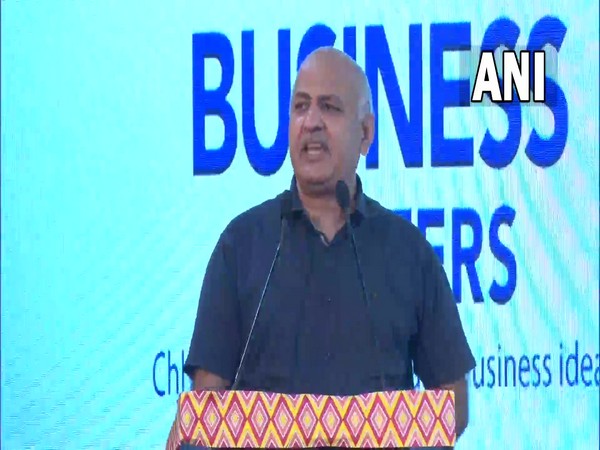 Delhi Deputy Chief Minister Manish Sisodia inaugurating Business Blaster in September 2021 (Photo/ANI)