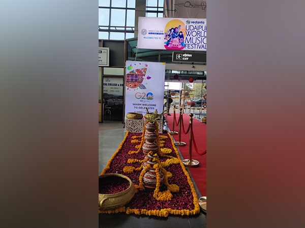 Elaborate preparations have been made for G20 Sherpa Meeting in Udaipur, Rajasthan. (ANI)