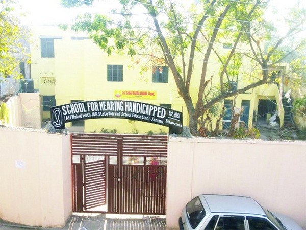 The only school for speech and hearing-impaired children in Jammu and Kashmir. (Photo/ANI)