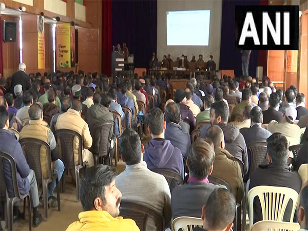 Counting staff during the training. (Photo/ANI)