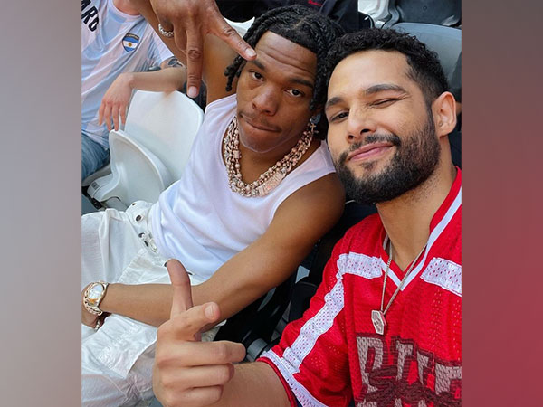 Siddhant Chaturvedi, rapper Lil' Baby (Image Source: Instagram)