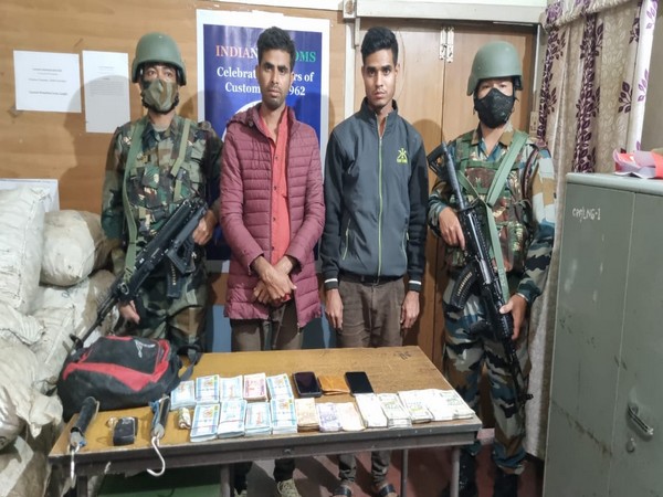Assam Rifles recovers huge amount of foreign currency. 