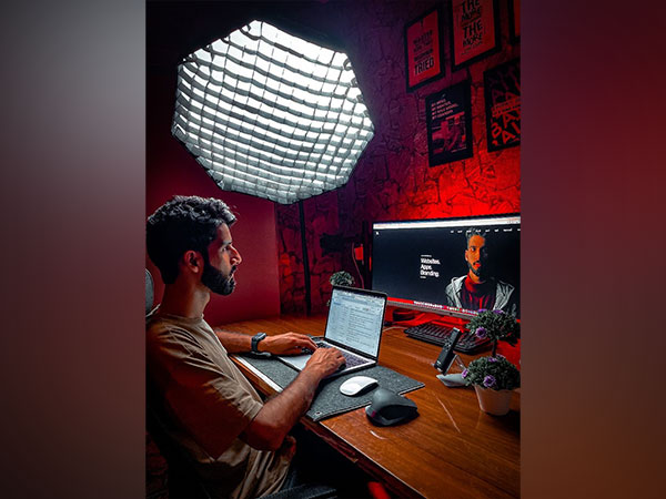 Rubaitual Azad, the web designer looking forward to encouraging freelancing (Photo/ANI)+