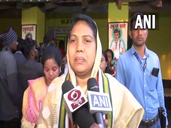 Congress candidate for Bhabupratappur seat Savitri Mandavi (Photo/ANI)