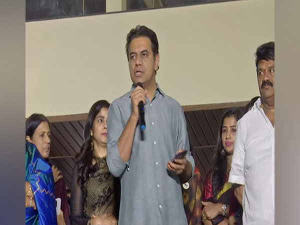 Telangana Minister K T Rama Rao (Photo/ANI)