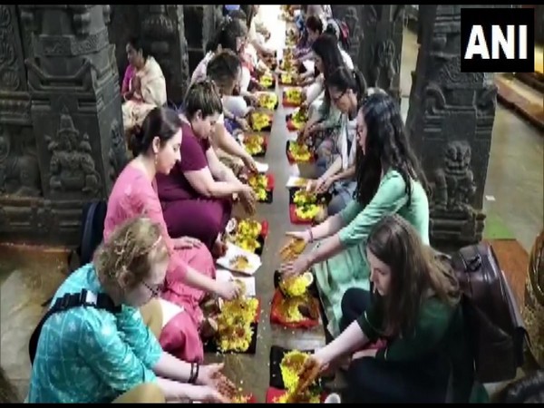Visuals from the Sri Kalahasteeswara temple (Photo/ANI)