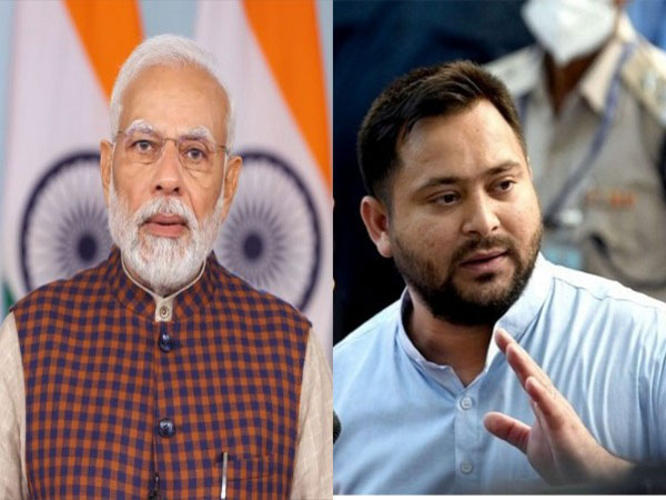 Prime Minister Narendra Modi, Bihar Deputy Chief Minister Tejashwi Yadav