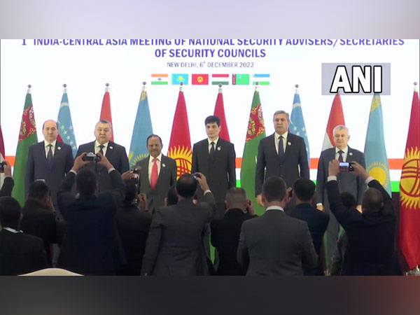 1st India-Central Asia meeting of National Security Advisers/Secretaries of Security Councils. (Photo: ANI)