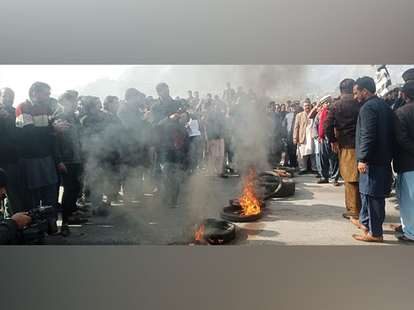 Massive protests erupt in Muzaffarabad.