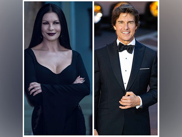 Catherine Zeta-Jones and Tom Cruise (Image Source: Twitter)