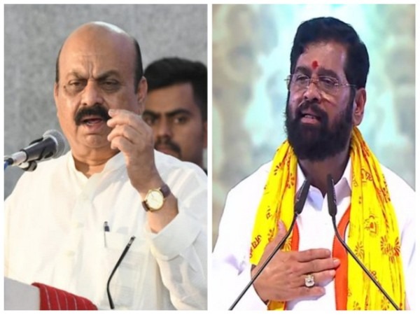 Karnataka Chief Minister Basavaraj Bommai, Maharashtra Chief Minister Eknath