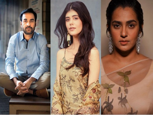 Pankaj Tripathi, Sanjana Sanghi, Parvathy Thiruvothu (Image source: Instagram)