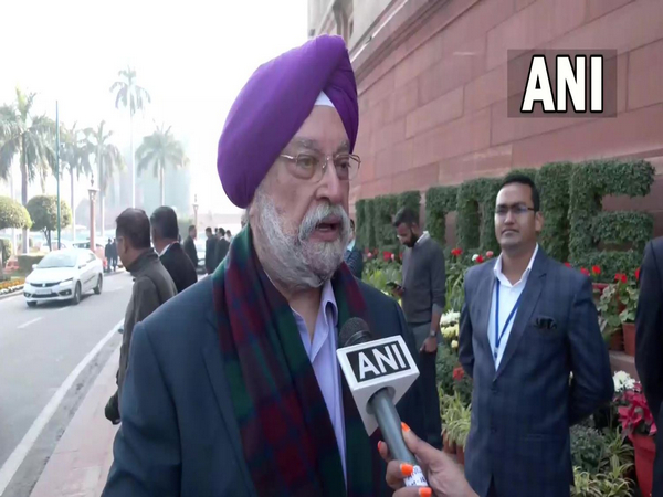 Hardeep Singh Puri, Union Minister of Housing & Urban Affairs, and Petroleum and Natural Gas (Photo/ANI)